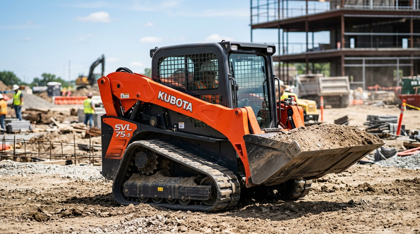 Kubota Kubota SVL75-3 Compact Track Loader (74.3 HP) - Track Loaders (CTL)