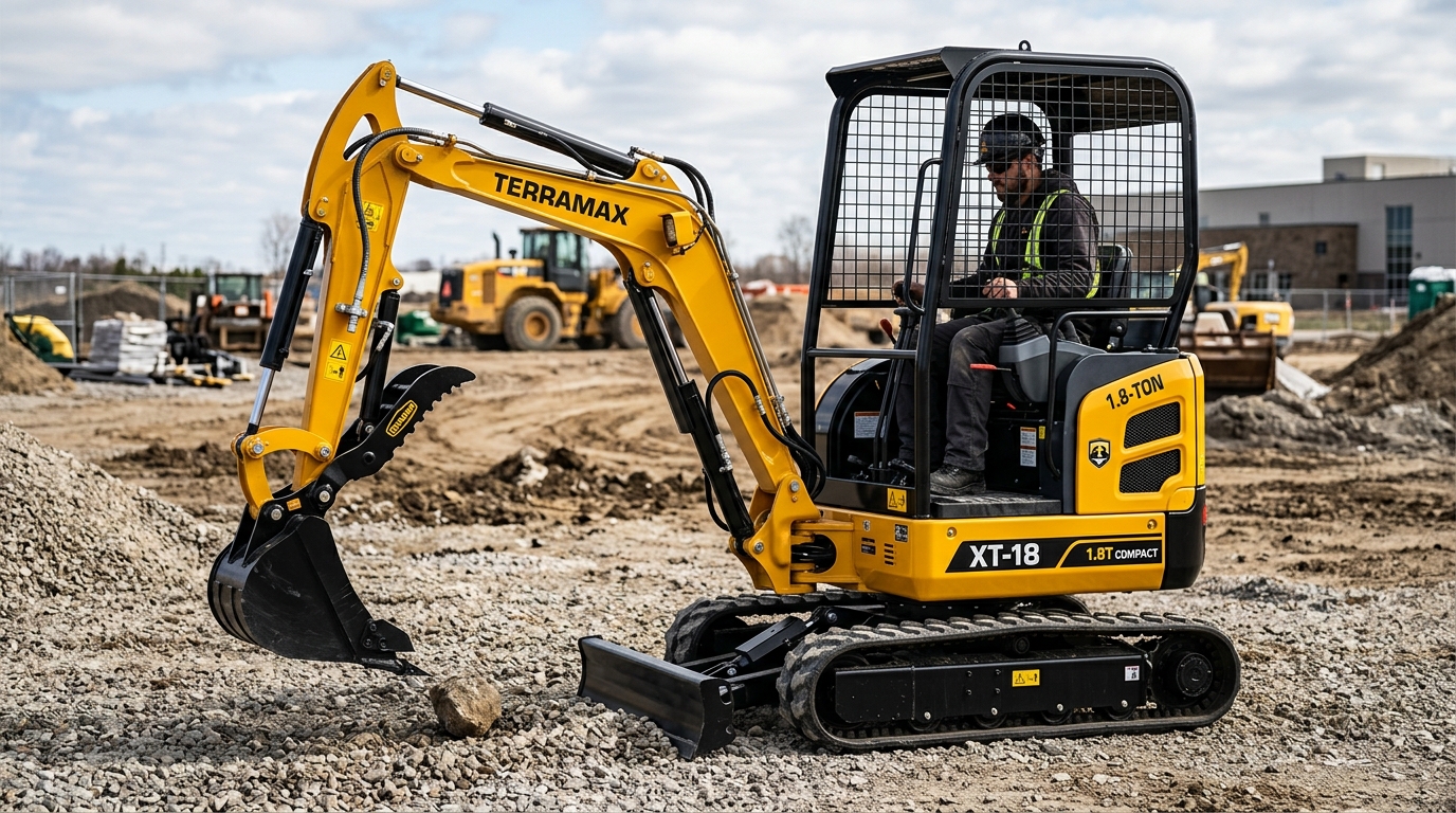 TOROS TOROS TE-18S Compact Excavator (1.8 Ton) - Mini Excavators